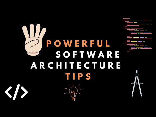 Software Architecture Tips from Industry Veterans