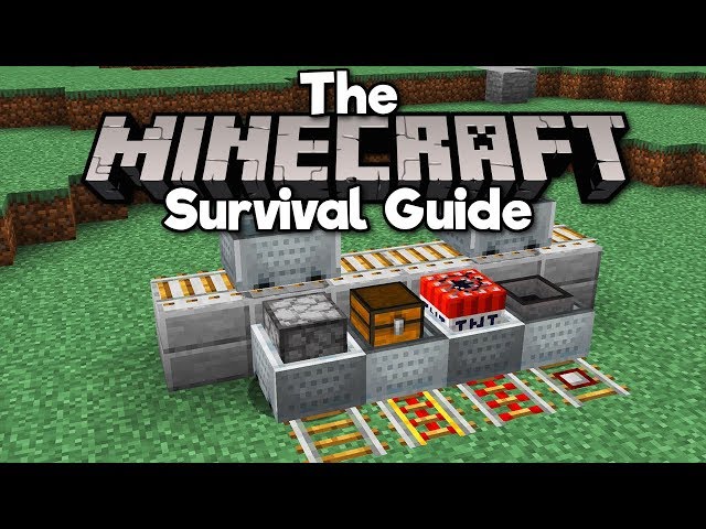How To Use Minecarts And Rails! ▫ The Minecraft Survival Guide [Part 222]