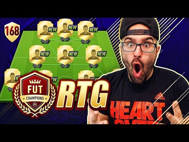 OMG OUR NEW INSANE TEAM! *GOAT SQUAD BUILDER* - FIFA 18 Road To Fut Champions #168 RTG