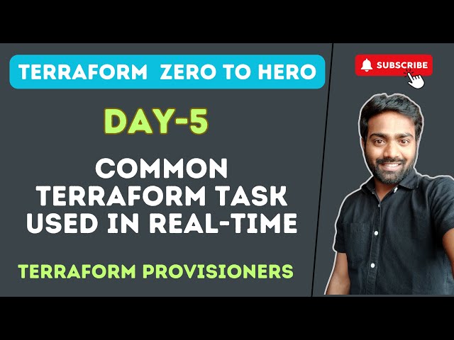 Day-5 | Most Common Terraform Task Used in Real-Time | #devops  #abhishekveeramalla #terraform