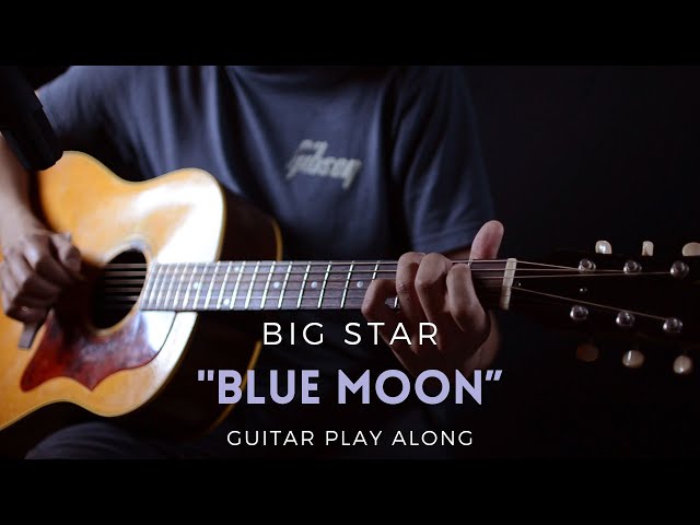 Big Star - Blue Moon (Guitar Play Along)