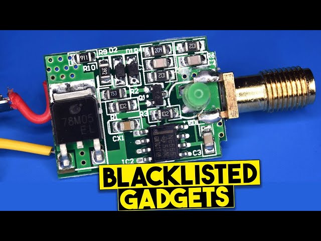 The Top BLACKLISTED Dangerous and Prohibited Gadgets!!