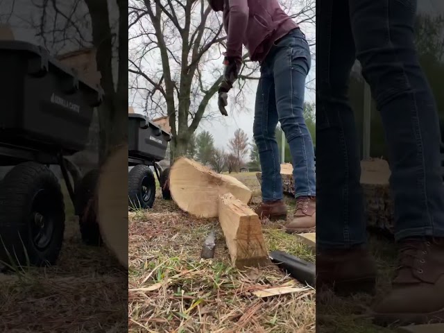 From tree to CHAIR, by hand