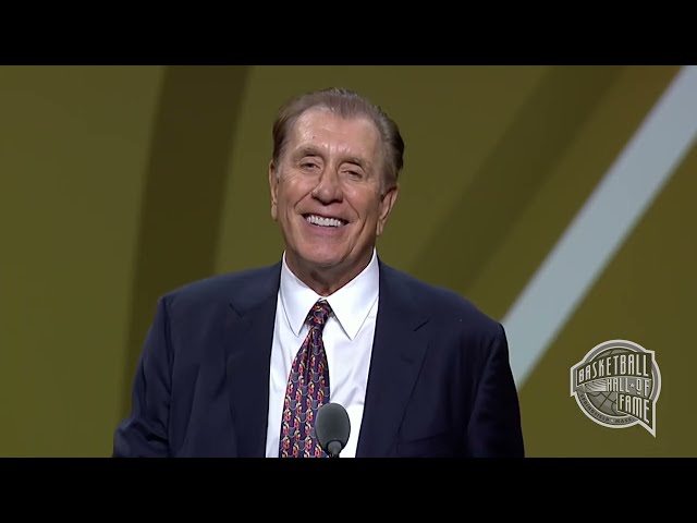 Rudy Tomjanovich's Basketball Hall of Fame Enshrinement Speech