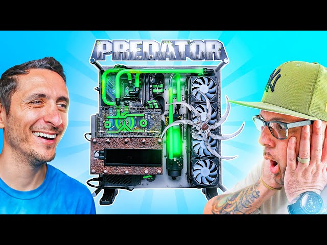 I Built a subscriber his Dream Alien vs Predator PC!