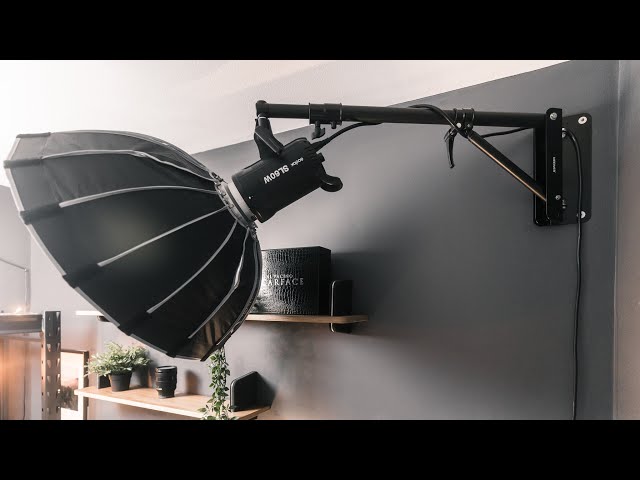 Best lighting hack for your home office? Feat. Neewer Wall Mount Boom Arm.