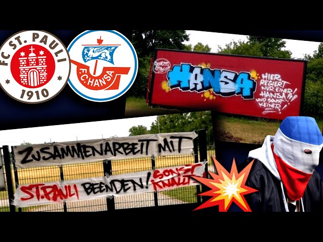 Hansa-Fans verwüsten Vereins-Gelände und lassen Botschaft da...