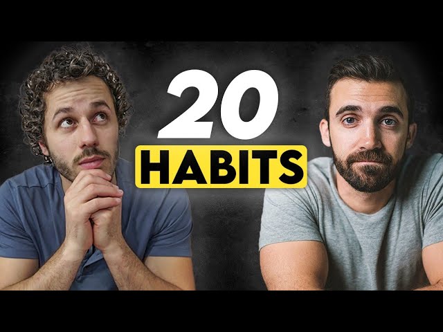 20 Minimalist Habits From Matt D'Avella