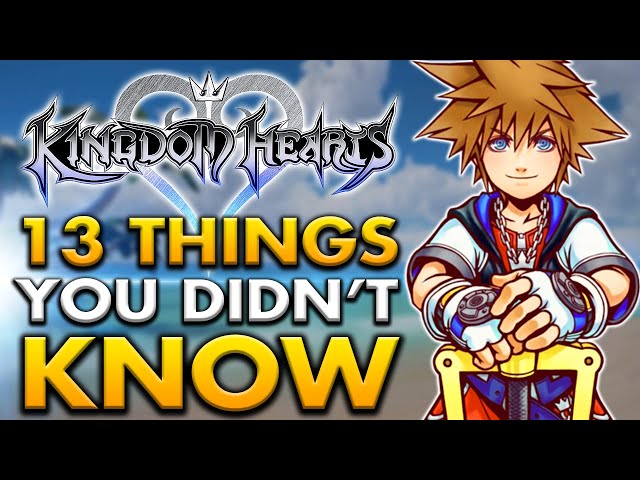13 Interesting Things You Didn't Know About Kingdom Hearts