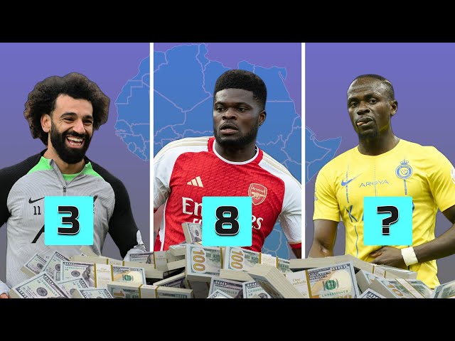 Who are the highest paid African footballers in 2024?