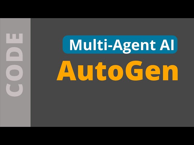AutoGen: Multi-Agent AI Conversation, complete code