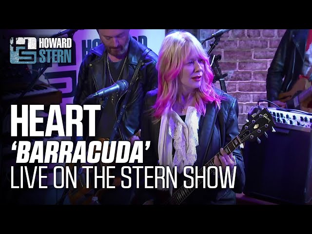 Heart “Barracuda” Live on the Stern Show