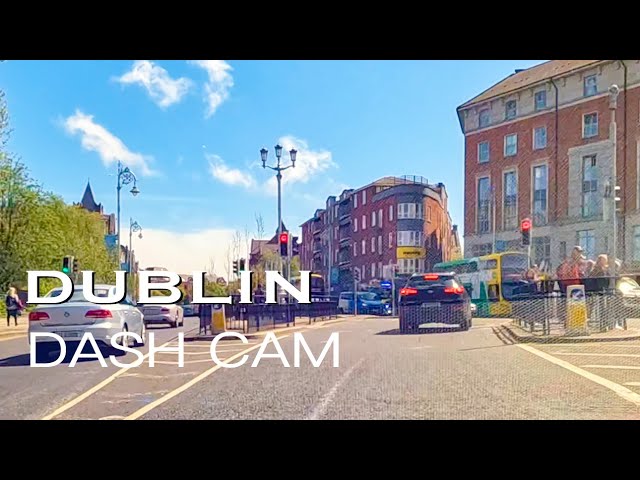 Dublin, Ireland. Driving from St Audeon's Terrace to Crumlin