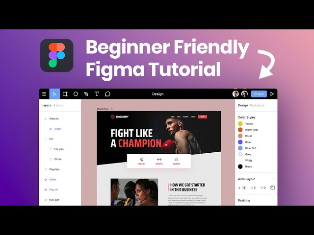Introducing Figma: A Beginners Tutorial (2023 UI UX Design)