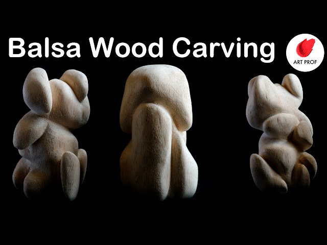 Create Gorgeous Sculptures: Balsa Wood Carving, Step by Step