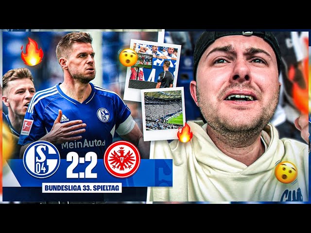 Das MAXIMALE GEFÜHLS CHAOS 😭 Schalke vs Frankfurt STADION VLOG 🏟️