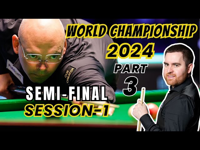 Stuart Bingham vs Jak Jones Semifinal | World Championship Snooker 2024 | Session 1 - Part 3
