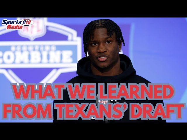 What The Texans Told Us With This Year's Draft