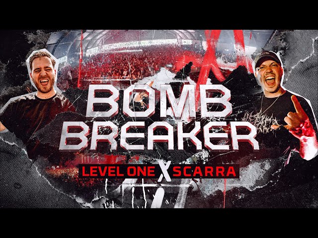 Level One & Scarra - Bomb Breaker | Official Hardstyle Music Video