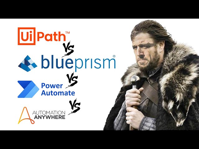 UiPath vs Power Automate vs Blue Prism vs Automation Anywhere (EN)