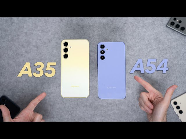 MELYIK lesz a befutó? | Galaxy A35 vs A54 összehasonlítás
