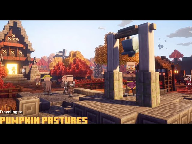 Going Into Pumpkin Pastures. In Minecraft Dungeons.ep3