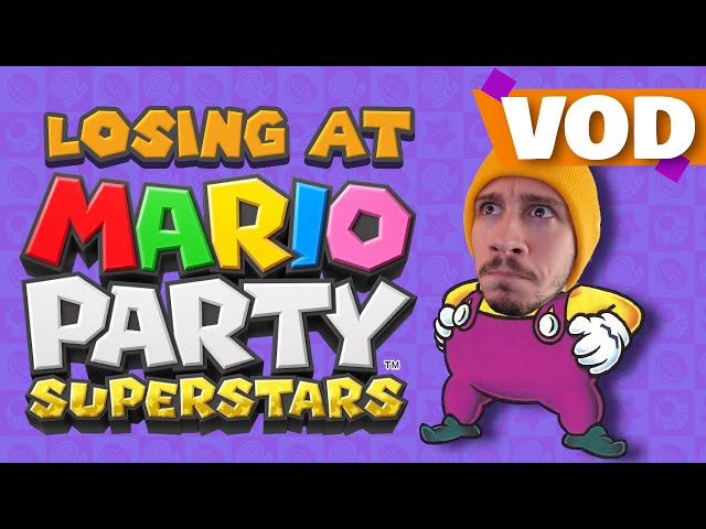 KB LIVE | Losing at Mario Party Superstars ONLINE!