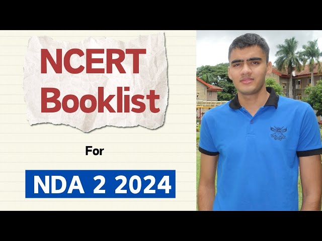Important NCERTs for UPSC NDA | Booklist for NDA Exam