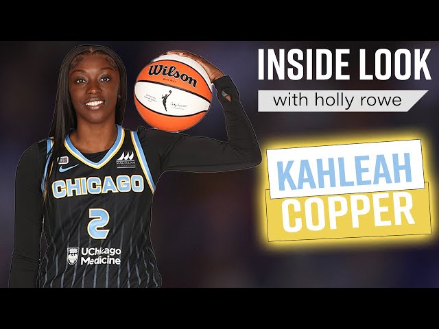 Kahleah Copper's obsession with cake, fierceness on the court & more | Inside Look with Holly Rowe