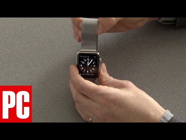 How to Remove the Band on the Apple Watch