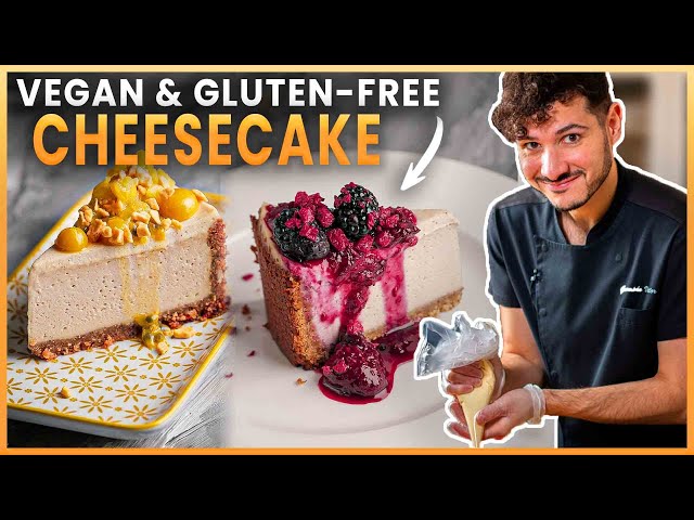 Vegan & Gluten-Free Cheesecake from a French Pastry Chef