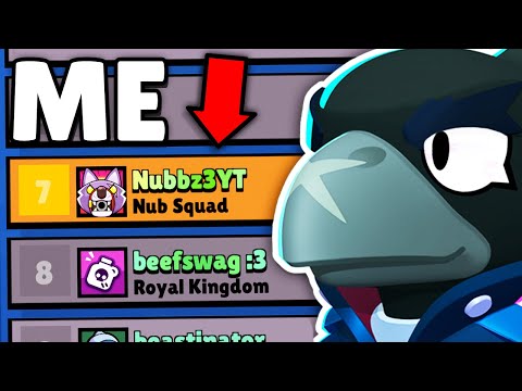 I Became A Top 10 Crow Player in Brawl Stars..