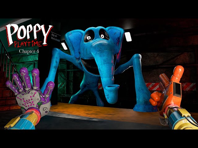 Bubba Bubbafant is coming for me!  - Poppy Playtime: Chapter 4