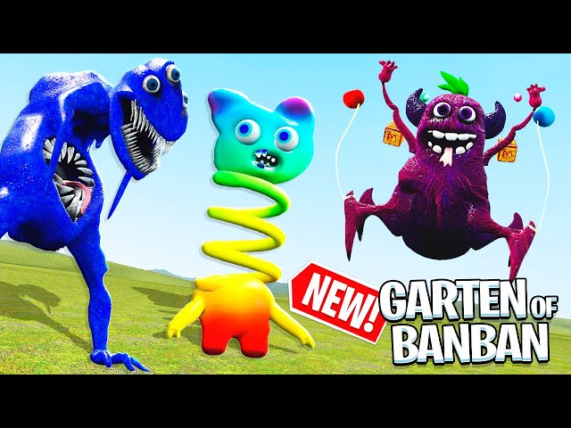New Garten of Banban Creatures in Garry's Mod!