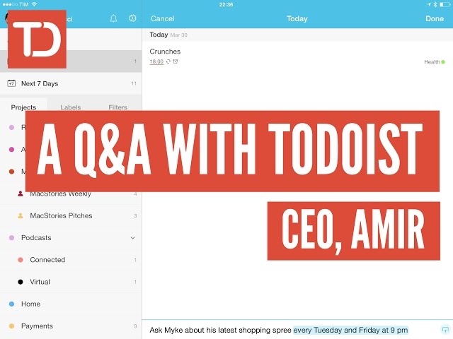 Q&A with Todoist CEO, Amir Salihefendic