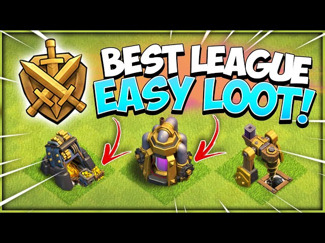 Best Farming League For TH10 with Proof! TH10 No Hero Farming (Clash of Clans)