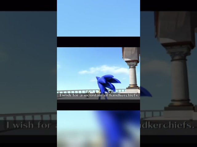 The greatest cutscene in video games #gaming #sonic #sonicthehedgehog