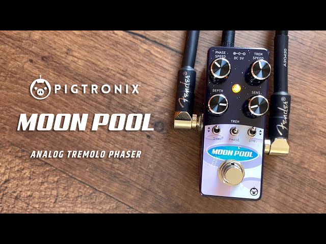 Pigtronix Moon Pool Analog Tremolo Phaser