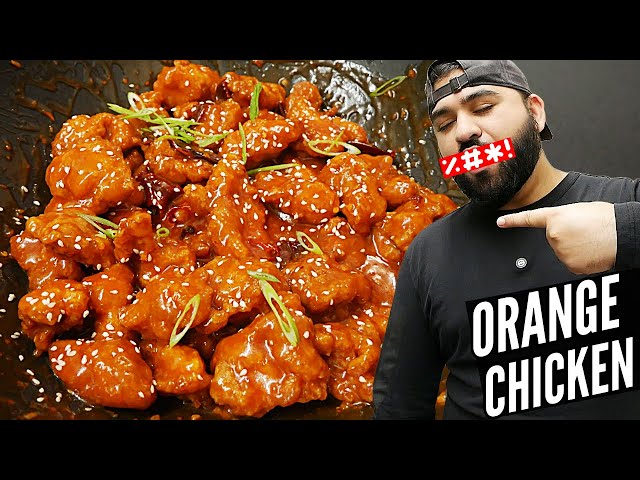 THE BEST ORANGE CHICKEN | WITH EGG FRIED RICE