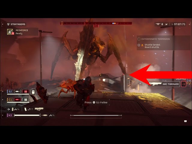 HELLDIVERS 2 Extraction Falls Under Map