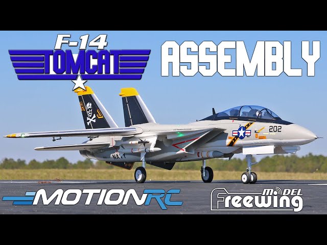 Assembling the Freewing F-14 Tomcat Twin 64mm EDF Jet | Motion RC