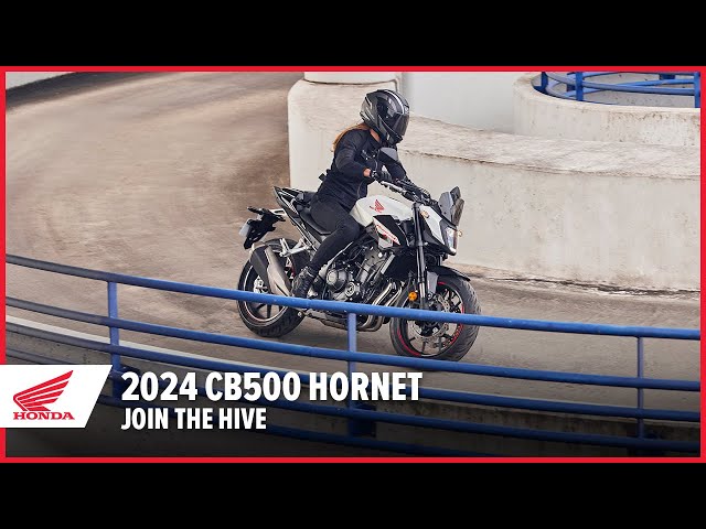 New CB500 Hornet 2024: Join the Hive | Street Motorcycle | Honda
