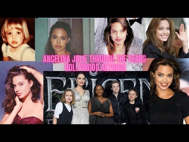 Angelina Jolie through the years | Hollywood Actress  #beautiful #hollywood #celebrity