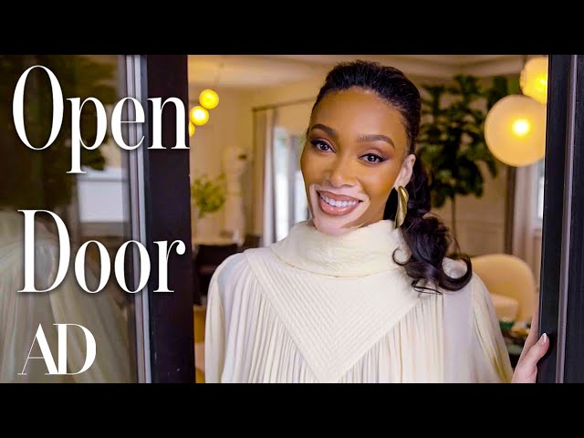Inside Winnie Harlow’s Hollywood-Inspired LA Home | Open Door | Architectural Digest