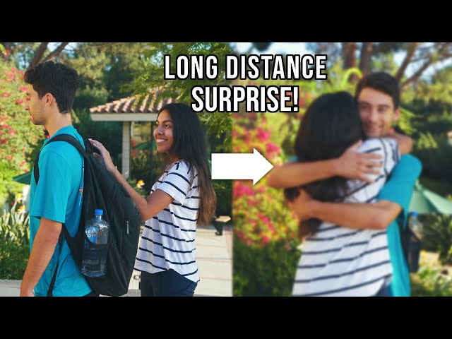 Flying A Stranger Across the Country to Surprise Her Boyfriend!