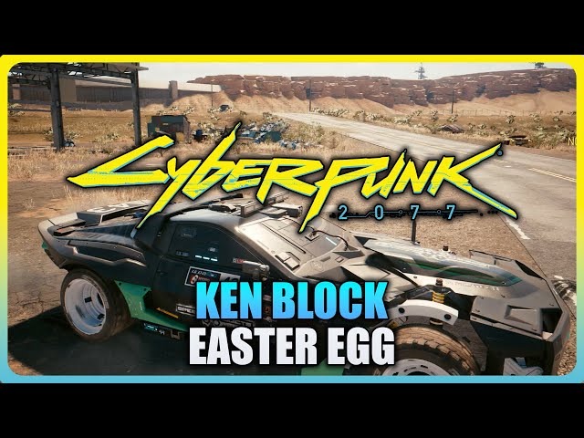Cyberpunk 2077 - Ken Block Easter Egg (Quadra Type-66 "Hoon" Vehicle Location)