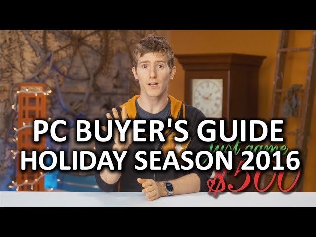 Build the Perfect Gaming PC - Holiday Buyer's Guide 2016