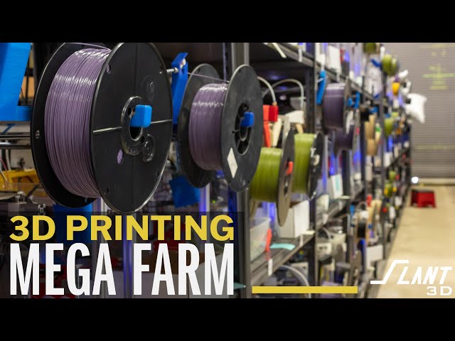 This Giant 3D Printer Farm Is The Future Of Manufacturing