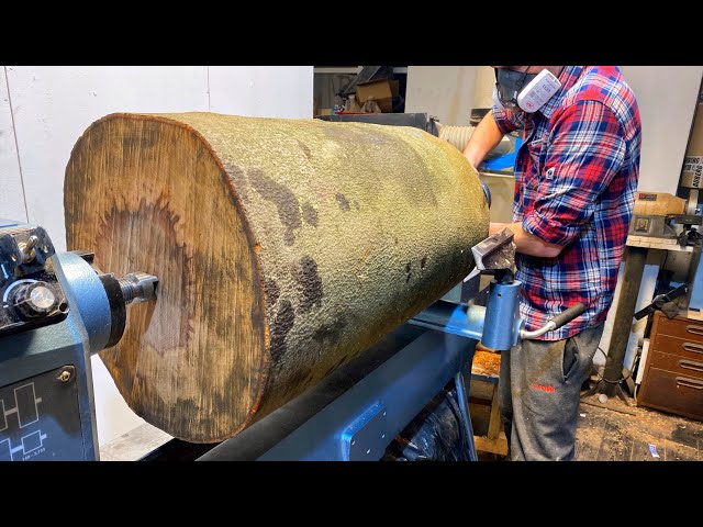 Woodturning - I Maxed Out My Lathe !!