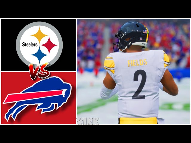Steelers vs Bills Simulation (Madden 25 Rosters)